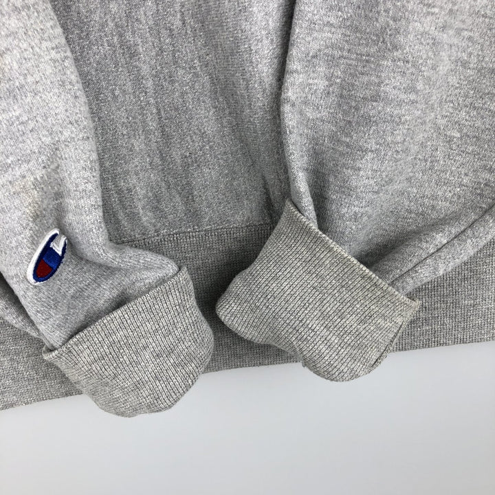 Champion Reverse Weave Logo Sweatshirt, Men's Size Small unclear gray type Vintage Second Hand