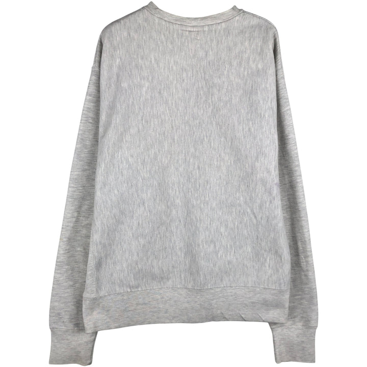 Champion Reverse Weave College Character Sweatshirt, Men's Size L cotton pale white type Vintage Second Hand