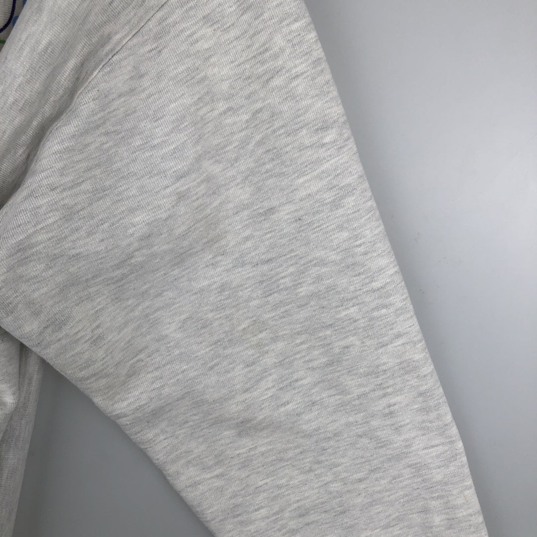 Champion Reverse Weave College Character Sweatshirt, Men's Size L cotton pale white type Vintage Second Hand