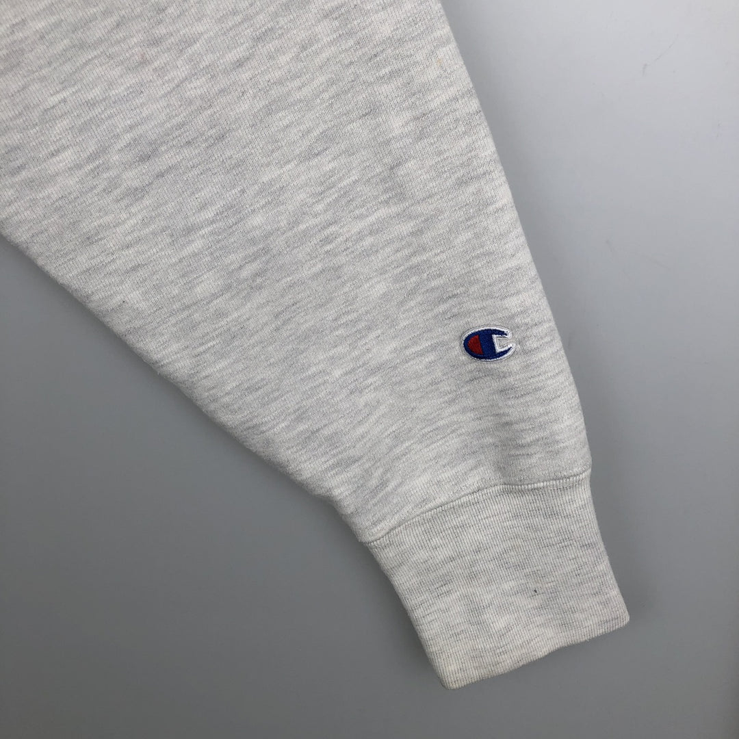 Champion Reverse Weave College Character Sweatshirt, Men's Size L cotton pale white type Vintage Second Hand