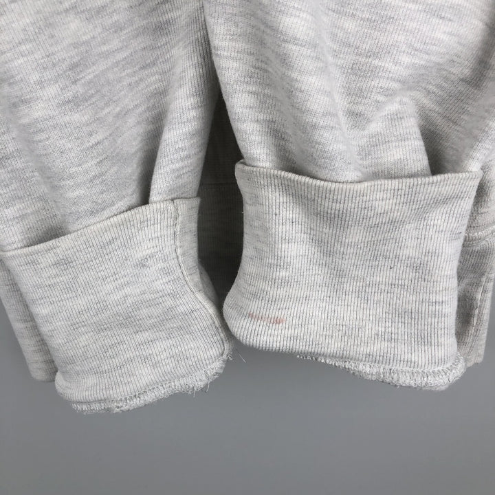 Champion Reverse Weave College Character Sweatshirt, Men's Size L cotton pale white type Vintage Second Hand