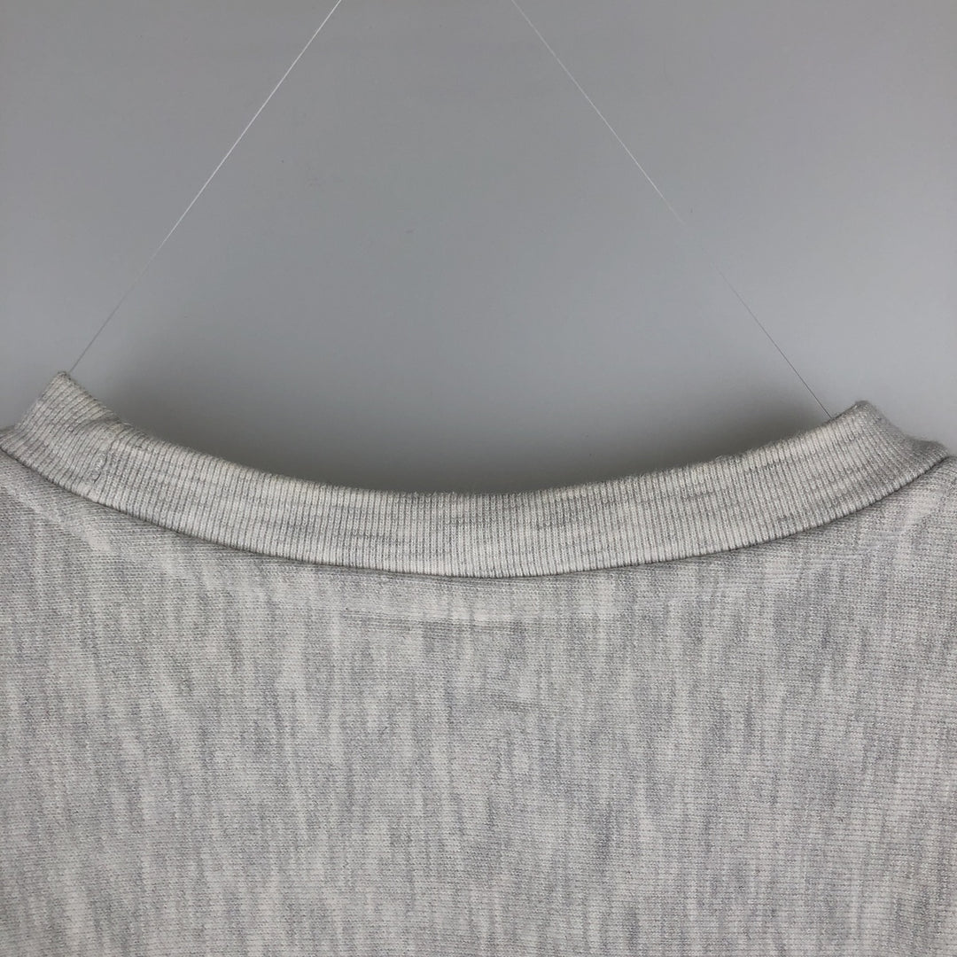 Champion Reverse Weave College Character Sweatshirt, Men's Size L cotton pale white type Vintage Second Hand