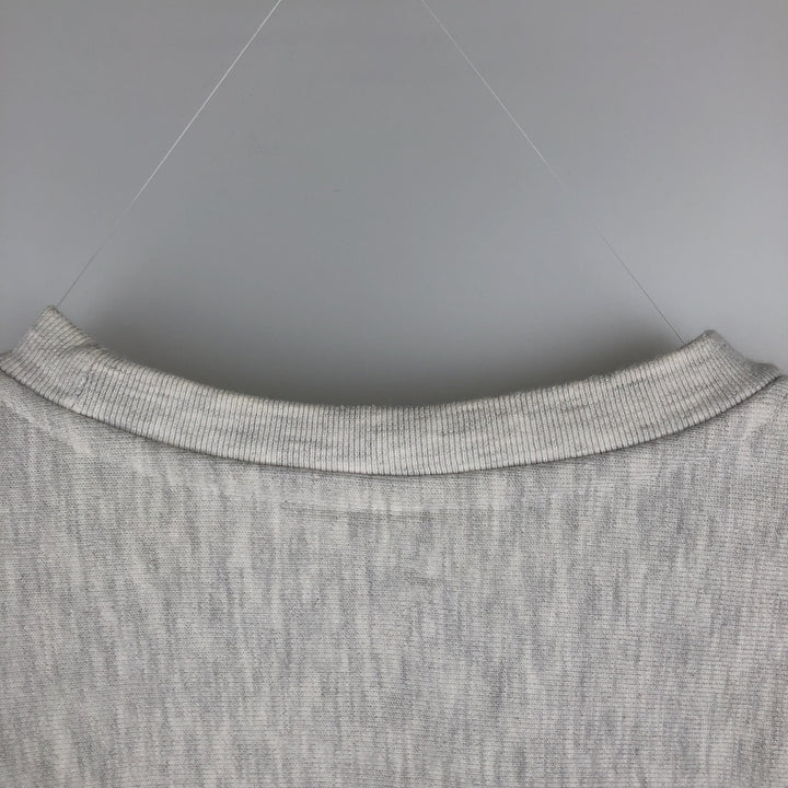 Champion Reverse Weave College Character Sweatshirt, Men's Size L cotton pale white type Vintage Second Hand