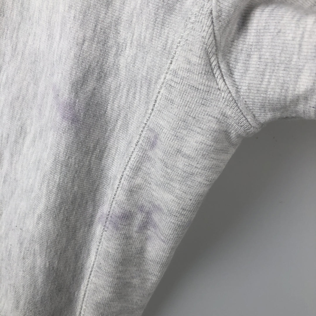 Champion Reverse Weave College Character Sweatshirt, Men's Size L cotton pale white type Vintage Second Hand