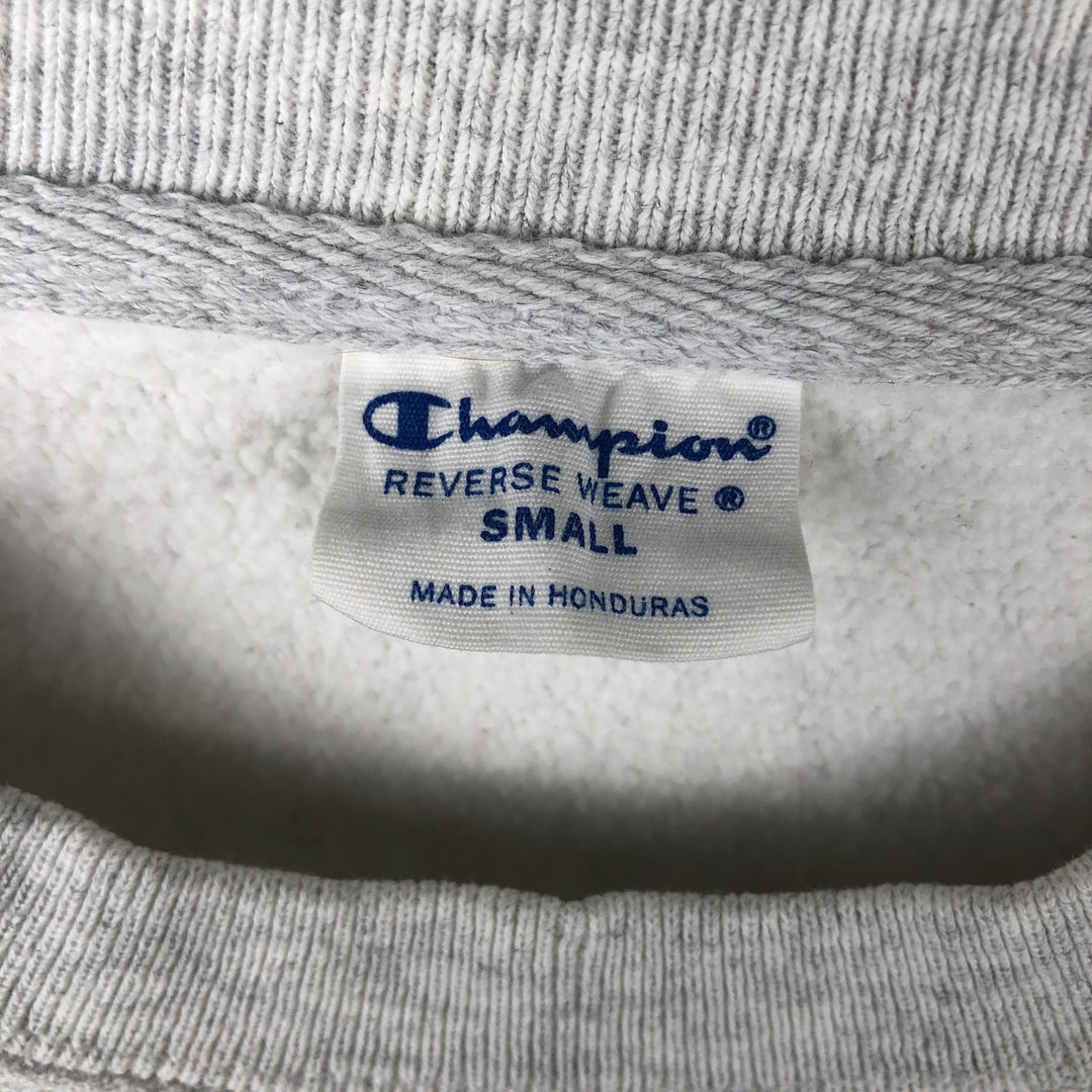 Champion REVERSE WEAVE Reverse Weave Print Sweatshirt, Men's Size Small unclear gray type Vintage Second Hand