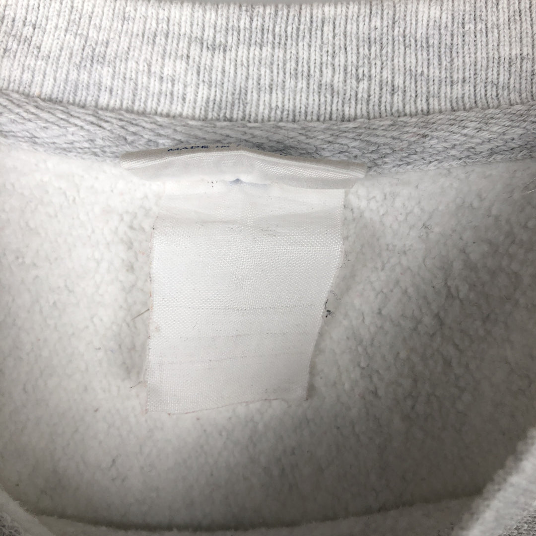 Champion REVERSE WEAVE Reverse Weave Print Sweatshirt, Men's Size Small unclear gray type Vintage Second Hand