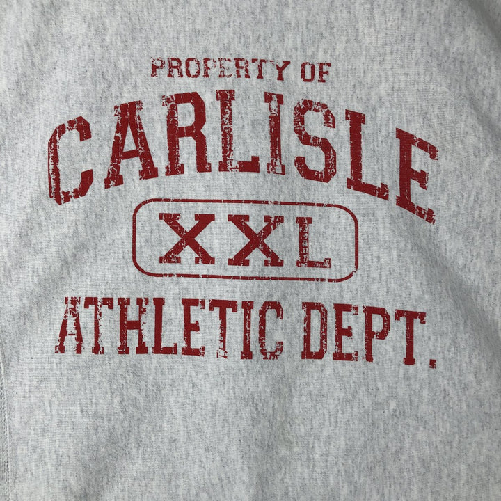 Champion REVERSE WEAVE Reverse Weave Print Sweatshirt, Men's Size Small unclear gray type Vintage Second Hand