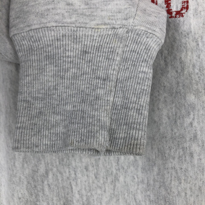 Champion REVERSE WEAVE Reverse Weave Print Sweatshirt, Men's Size Small unclear gray type Vintage Second Hand