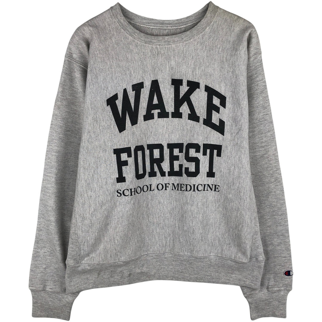 Vintage 2000'S Champion Premium Reverse Weave college sweatshirt, size L, men's unclear pale white type Vintage Second Hand