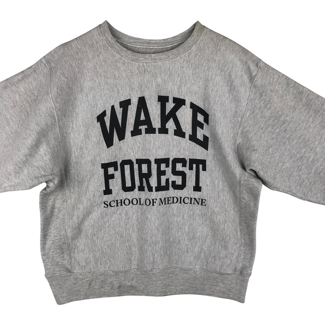 Vintage 2000'S Champion Premium Reverse Weave college sweatshirt, size L, men's unclear pale white type Vintage Second Hand