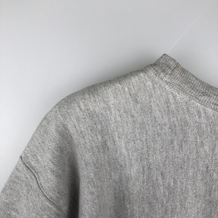 Vintage 2000'S Champion Premium Reverse Weave college sweatshirt, size L, men's unclear pale white type Vintage Second Hand