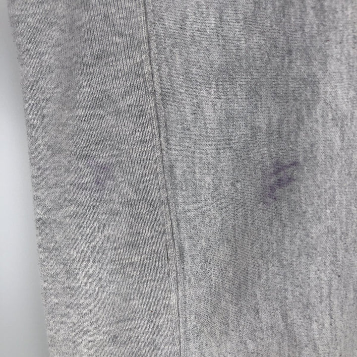 Vintage 2000'S Champion Premium Reverse Weave college sweatshirt, size L, men's unclear pale white type Vintage Second Hand