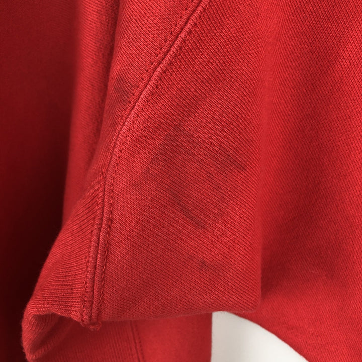 2000'S Champion REVERSE WEAVE Reverse Weave Embroidered Sweatshirt, Men's XL cotton red type Vintage Second Hand