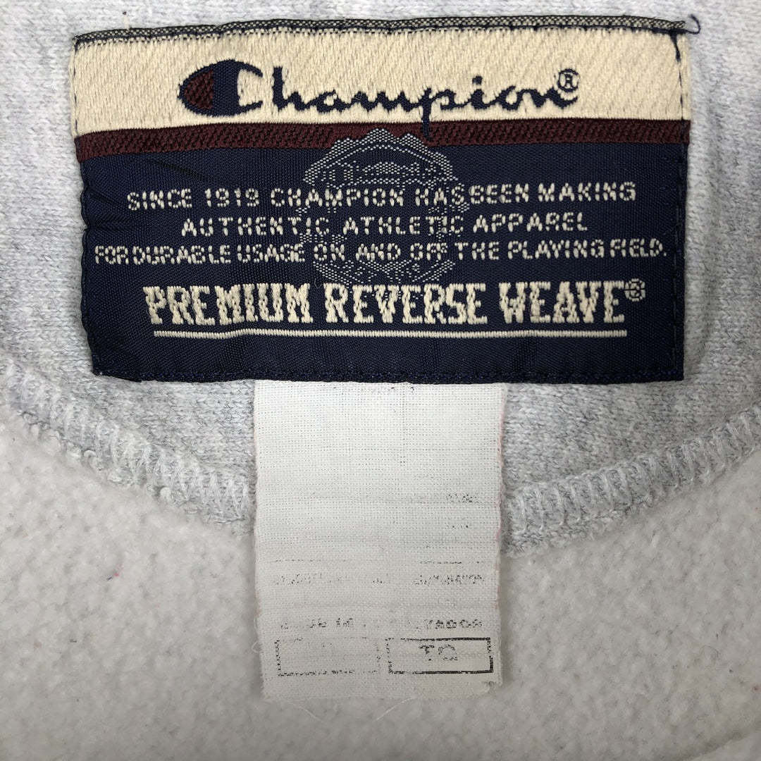 2000'S Champion Premium Reverse Weave Logo Sweatshirt, Men's Size XL unclear pale white type Vintage Second Hand