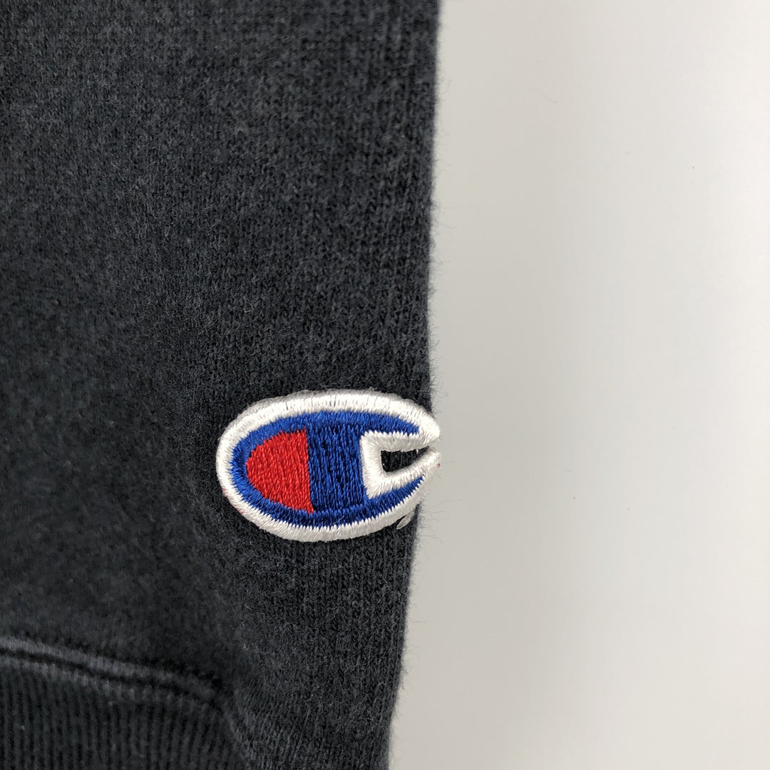 2000'S Champion Premium Reverse Weave Blank Sweatshirt, Men's Size XL cotton black type Vintage Second Hand