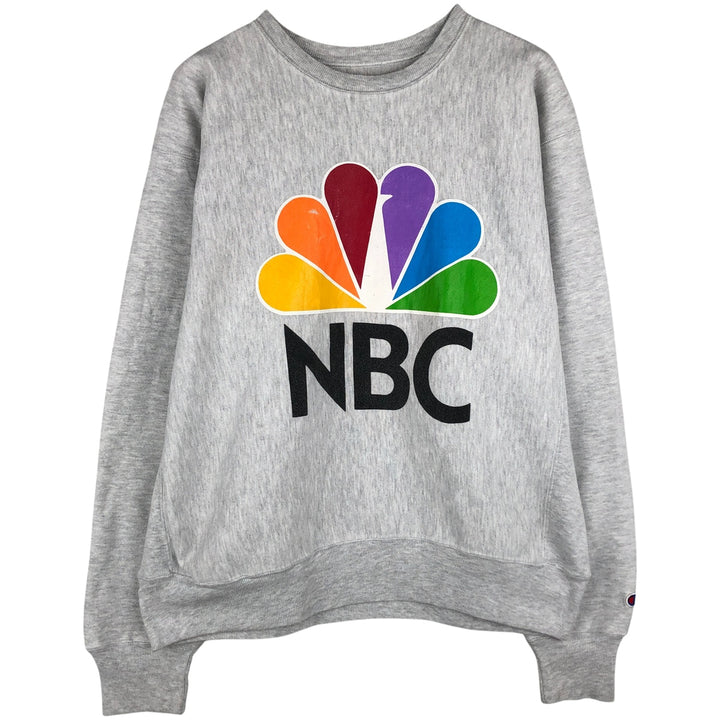 2000'S Champion Premium Reverse Weave Advertising Sweatshirt, Men's XL unclear pale white type Vintage Second Hand