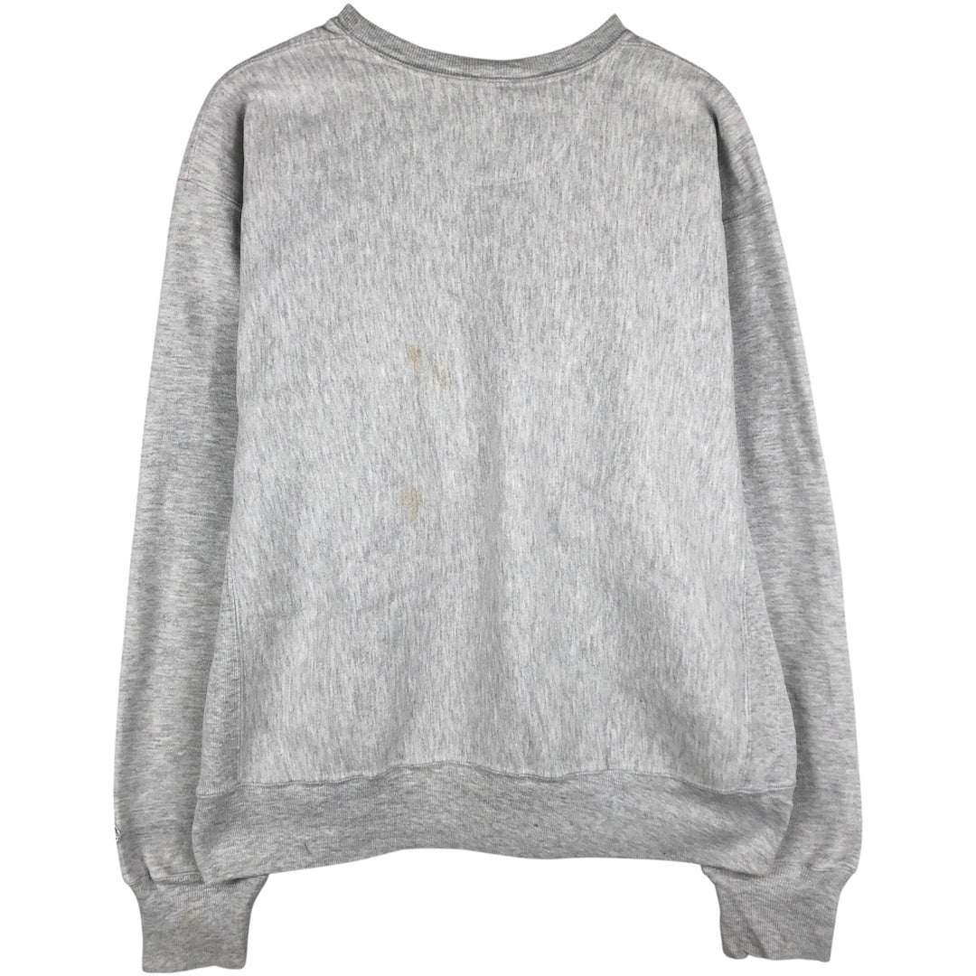 2000'S Champion Premium Reverse Weave Advertising Sweatshirt, Men's XL unclear pale white type Vintage Second Hand