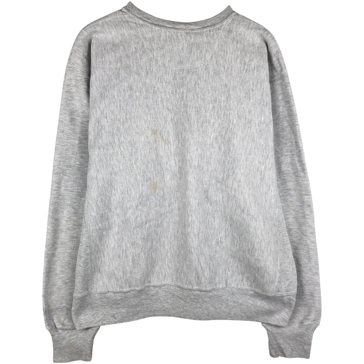 2000'S Champion Premium Reverse Weave Advertising Sweatshirt, Men's XL unclear pale white type Vintage Second Hand