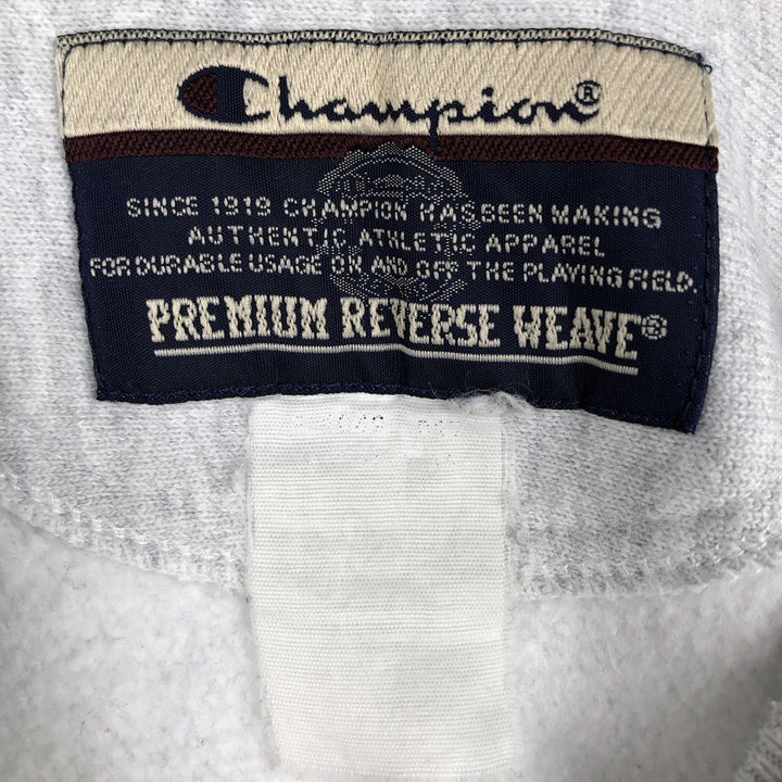 2000'S Champion Premium Reverse Weave Advertising Sweatshirt, Men's XL unclear pale white type Vintage Second Hand