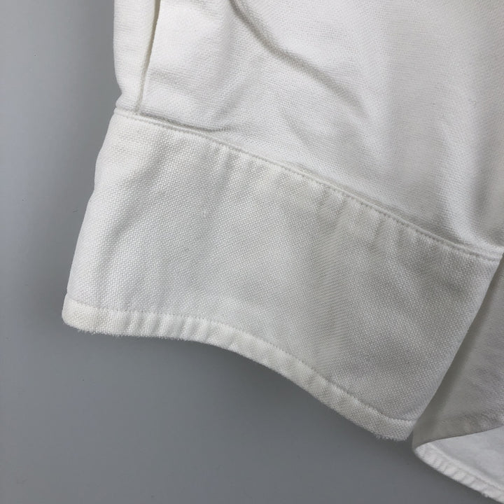 Ralph Lauren POLO by Ralph Lauren long sleeve button down shirt, men's size L cotton white type Vintage Second Hand