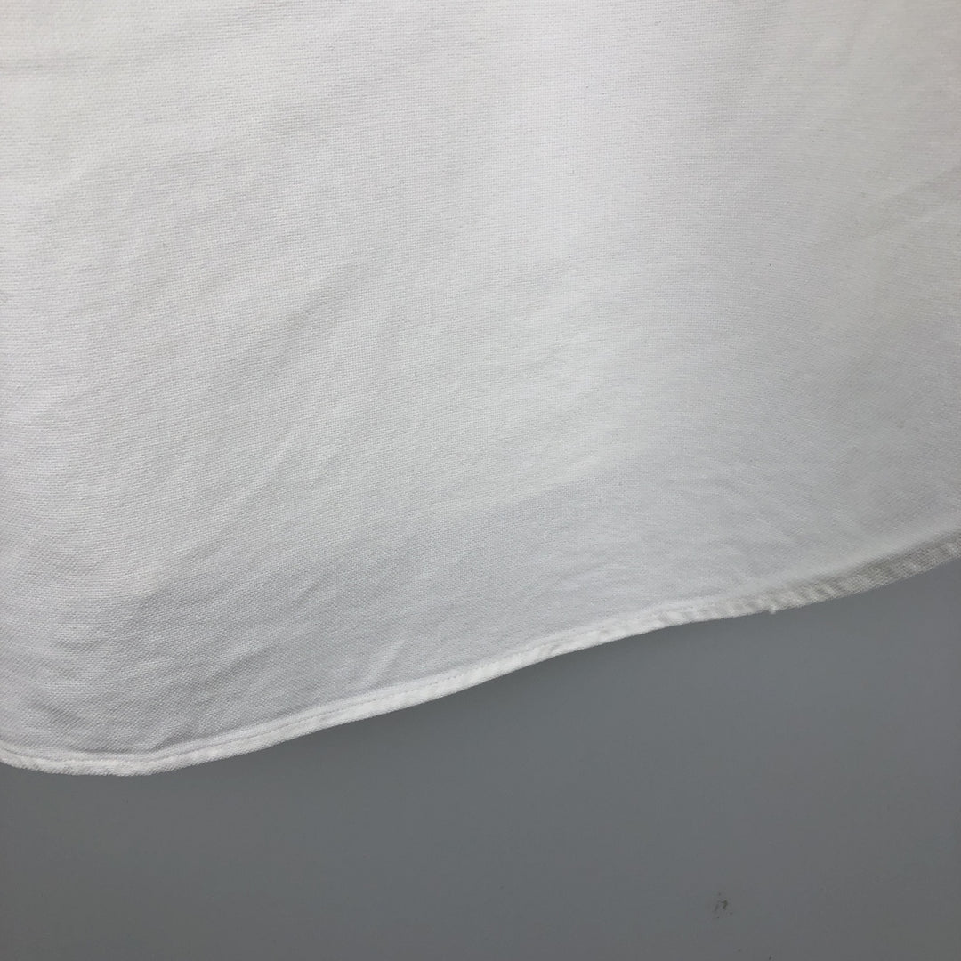 Ralph Lauren POLO by Ralph Lauren long sleeve button down shirt, men's size L cotton white type Vintage Second Hand