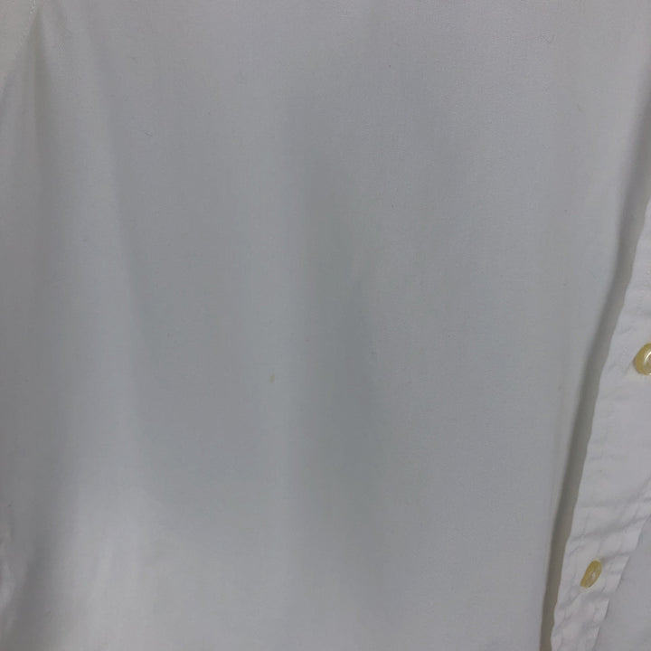 Ralph Lauren Classic Fit Long Sleeve Button Down Shirt Men's M cotton white type Vintage Second Hand