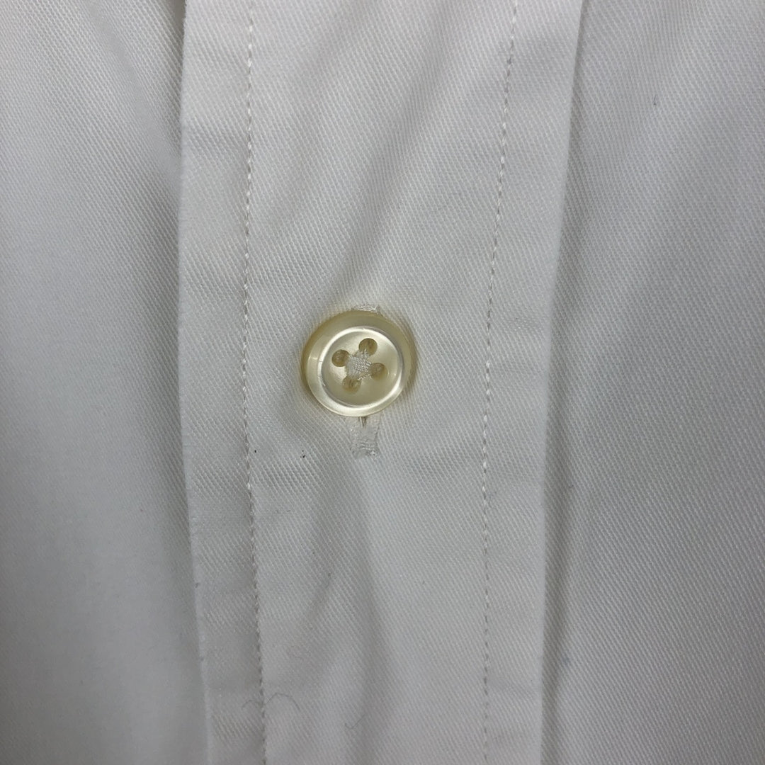 Ralph Lauren BLAKE long sleeve button down shirt, men's XL size cotton white type Vintage Second Hand
