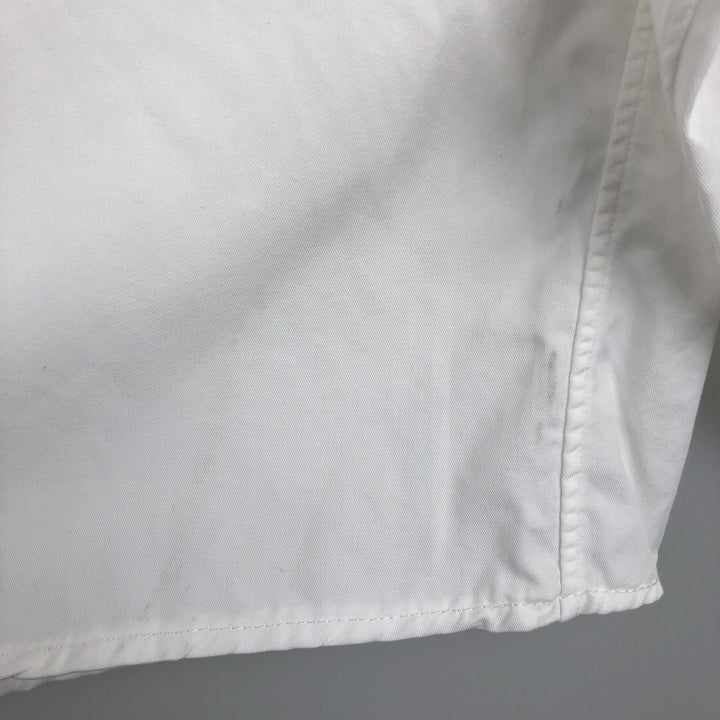 Ralph Lauren BLAKE long sleeve button down shirt, men's XL size cotton white type Vintage Second Hand