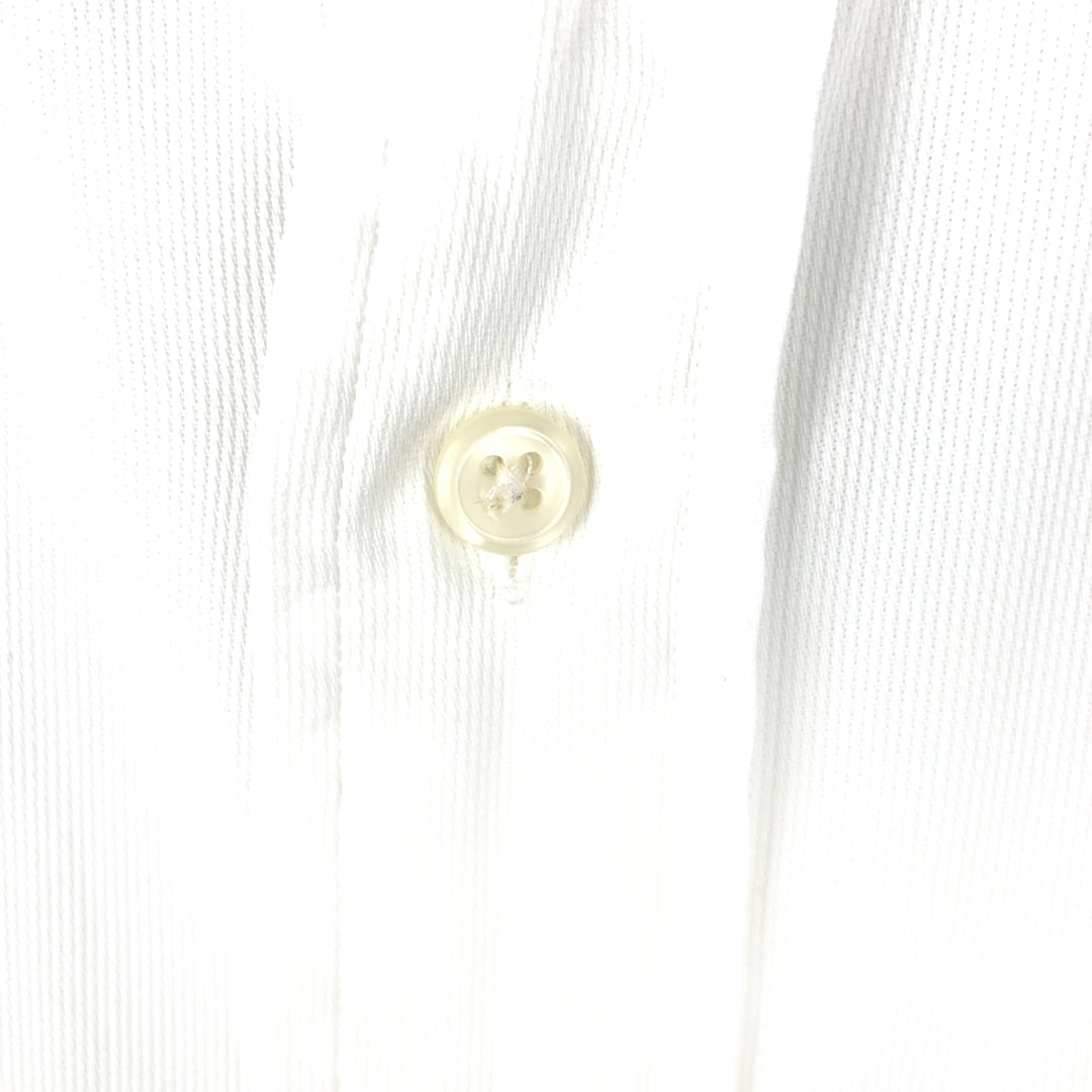 Ralph Lauren POLO by Ralph Lauren ANDREW long sleeve cotton shirt, men's size L cotton white type Vintage Second Hand