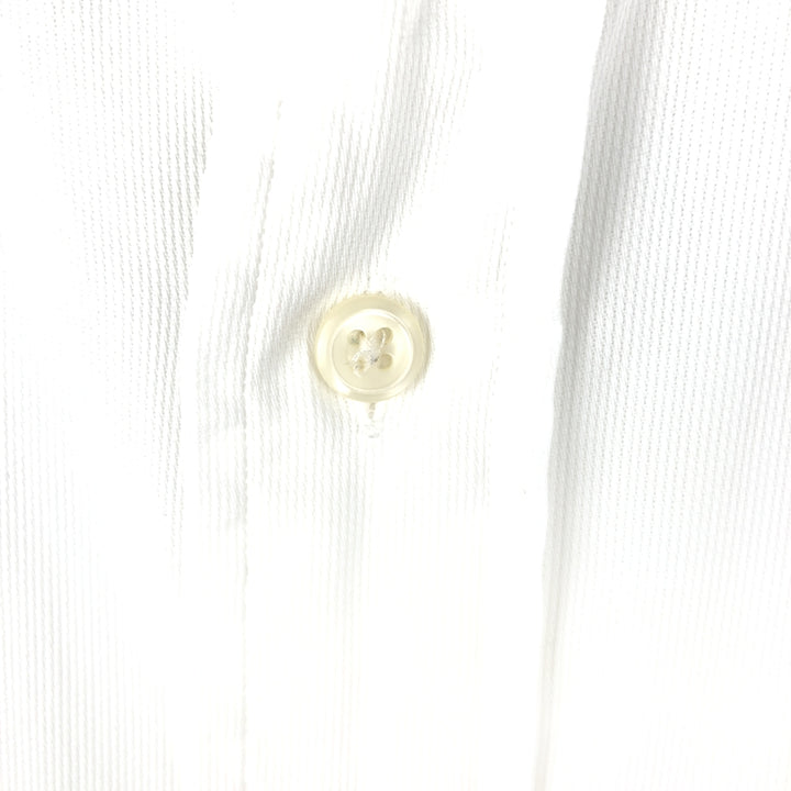 Ralph Lauren POLO by Ralph Lauren ANDREW long sleeve cotton shirt, men's size L cotton white type Vintage Second Hand