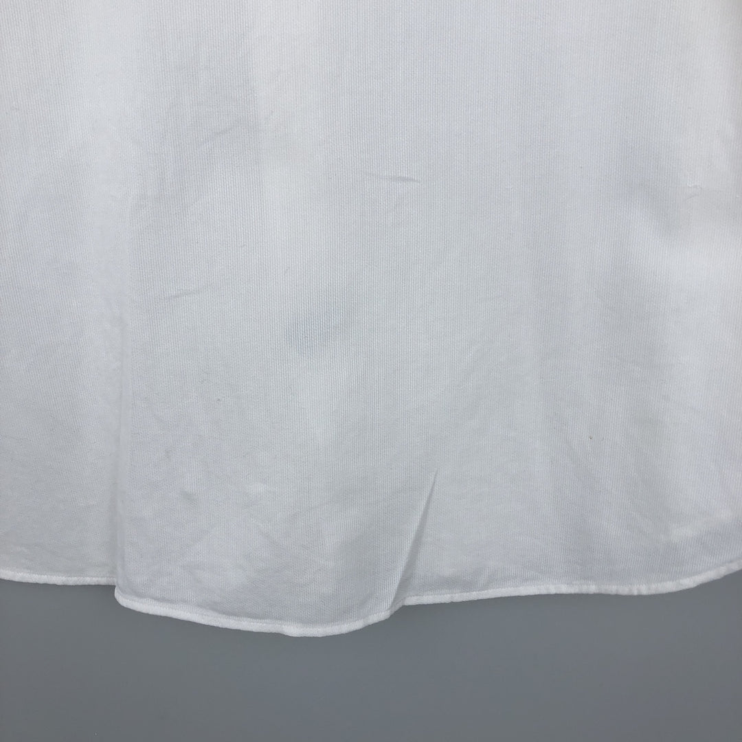 Ralph Lauren POLO by Ralph Lauren ANDREW long sleeve cotton shirt, men's size L cotton white type Vintage Second Hand