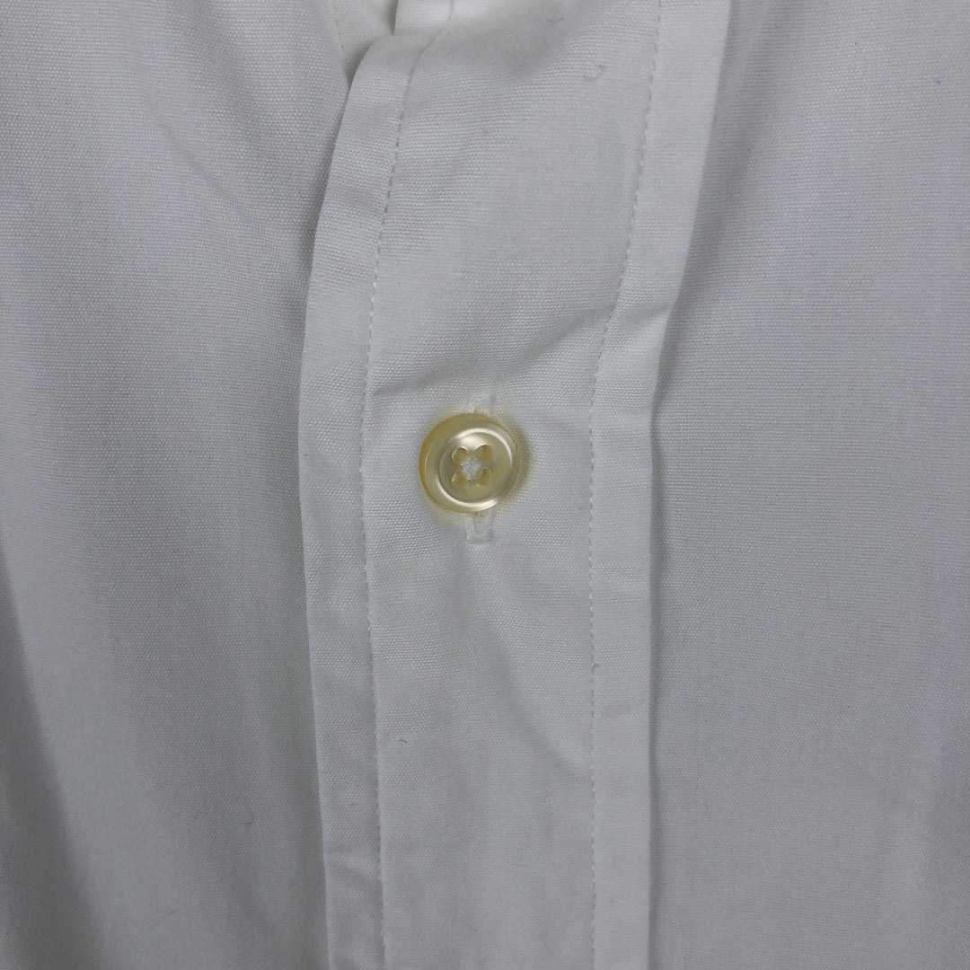 Ralph Lauren POLO by Ralph Lauren REGEND CLASSIC FIT long-sleeved cotton shirt, men's size XL cotton white type Vintage Second Hand