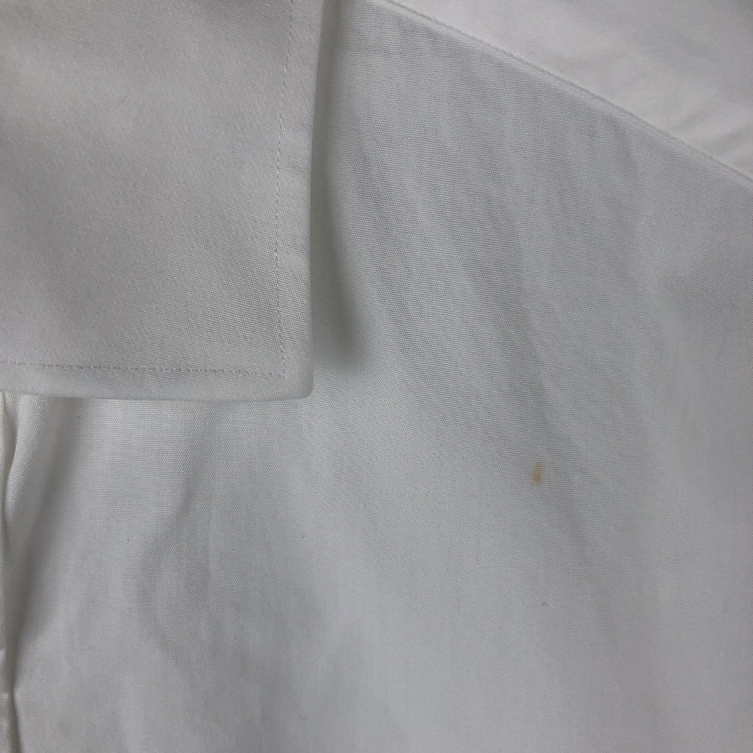 Ralph Lauren POLO by Ralph Lauren REGEND CLASSIC FIT long-sleeved cotton shirt, men's size XL cotton white type Vintage Second Hand