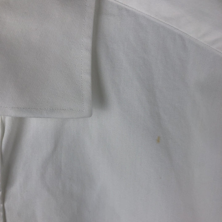 Ralph Lauren POLO by Ralph Lauren REGEND CLASSIC FIT long-sleeved cotton shirt, men's size XL cotton white type Vintage Second Hand