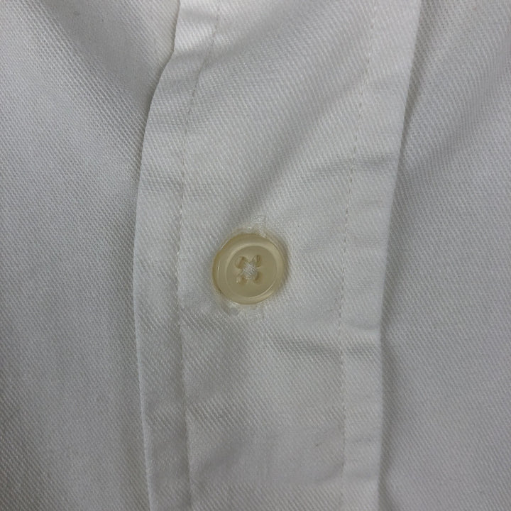 Ralph Lauren BLAKE long sleeve button down shirt, men's XL size cotton white type Vintage Second Hand