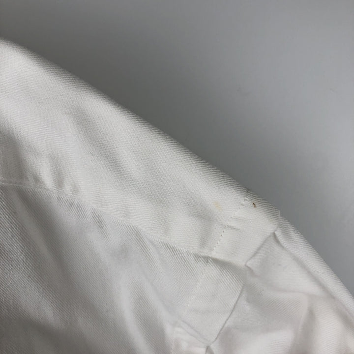 Ralph Lauren BLAKE long sleeve button down shirt, men's XL size cotton white type Vintage Second Hand