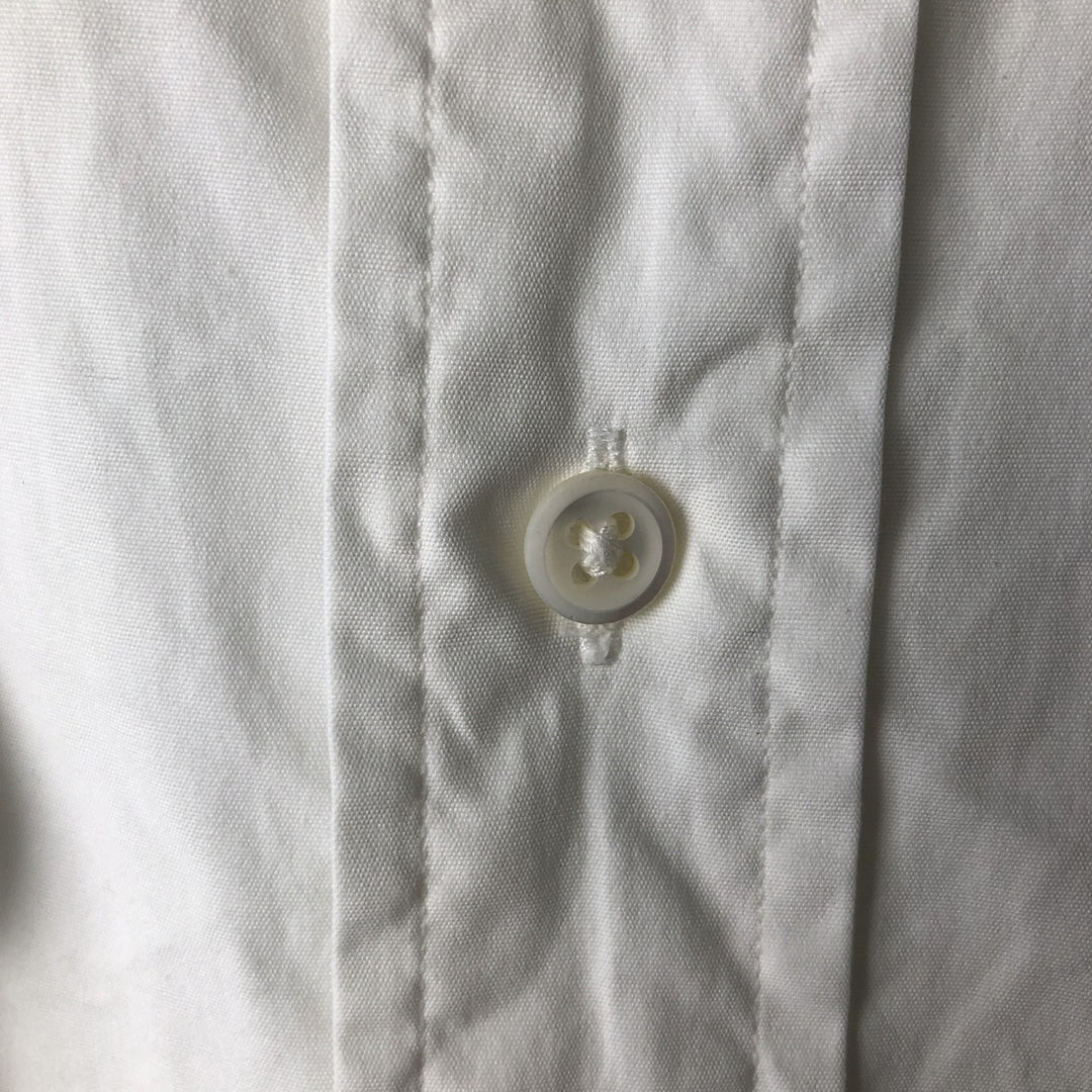 Ralph Lauren POLO by Ralph Lauren long-sleeved cotton shirt, men's size M cotton white type Vintage Second Hand