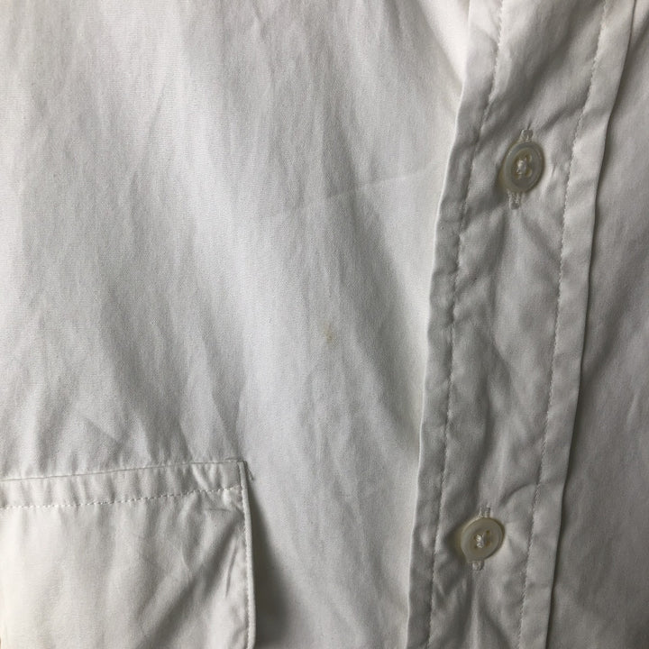 Ralph Lauren POLO by Ralph Lauren long-sleeved cotton shirt, men's size M cotton white type Vintage Second Hand