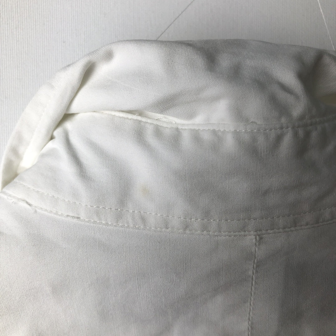 Ralph Lauren POLO by Ralph Lauren long-sleeved cotton shirt, men's size M cotton white type Vintage Second Hand