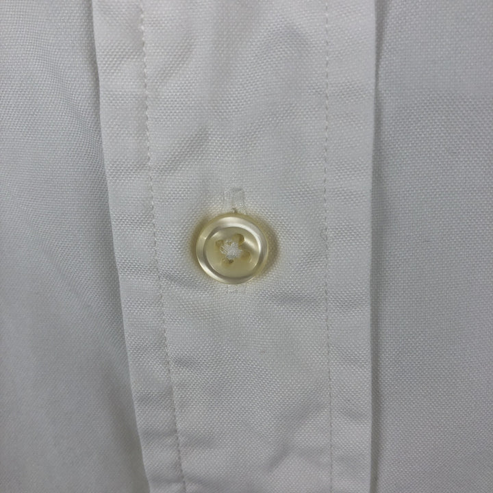 Ralph Lauren Classic Fit Long Sleeve Button Down Shirt Men's XL cotton white type Vintage Second Hand