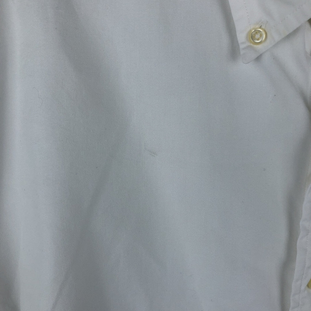 Ralph Lauren Classic Fit Long Sleeve Button Down Shirt Men's XL cotton white type Vintage Second Hand