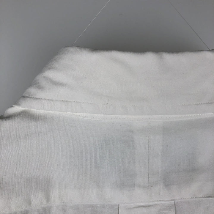 Ralph Lauren Classic Fit Long Sleeve Button Down Shirt Men's XL cotton white type Vintage Second Hand