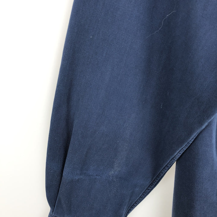 Ralph Lauren BLAKE long sleeve button down shirt, men's size L cotton navy blue type Vintage Second Hand