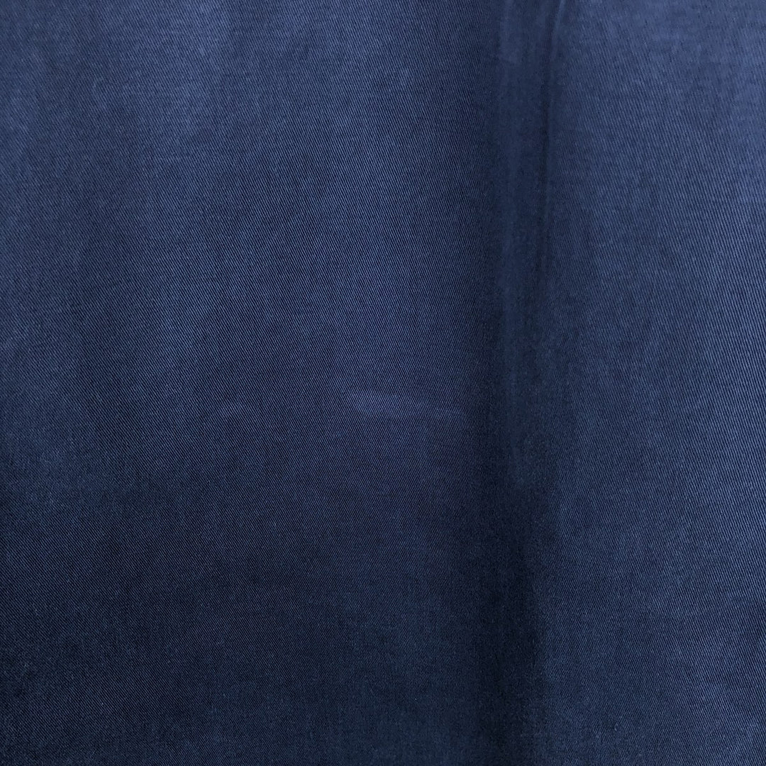 Ralph Lauren BLAKE long sleeve button down shirt, men's size L cotton navy blue type Vintage Second Hand