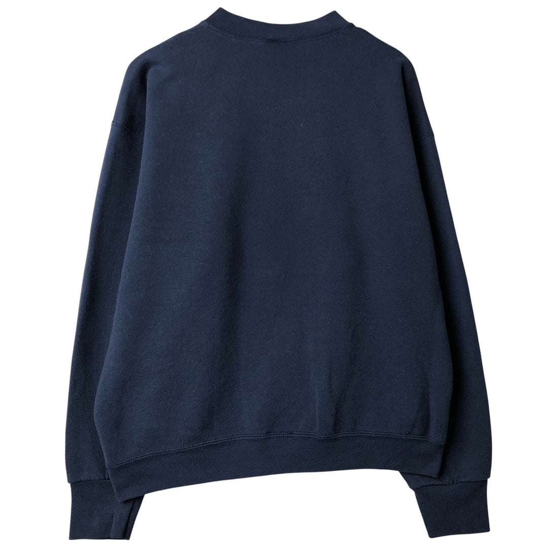 2000'S Fruit of the Loom PENN STATE University College Sweatshirt, Men's Size L cotton navy blue type Vintage Second Hand