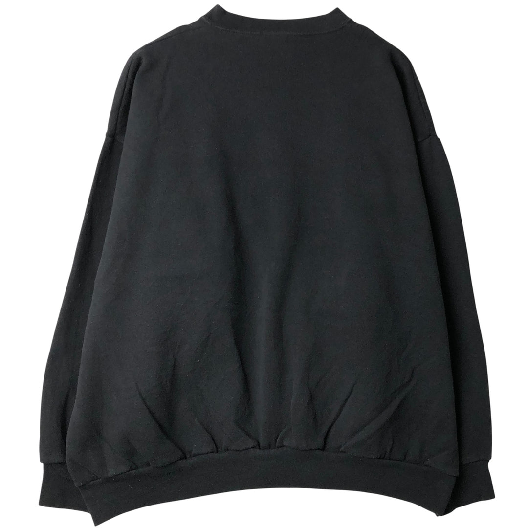 Vintage 90'S Logo Seven LOGO 7 college sweatshirt, made in the USA, men's size XL cotton black type Vintage Second Hand