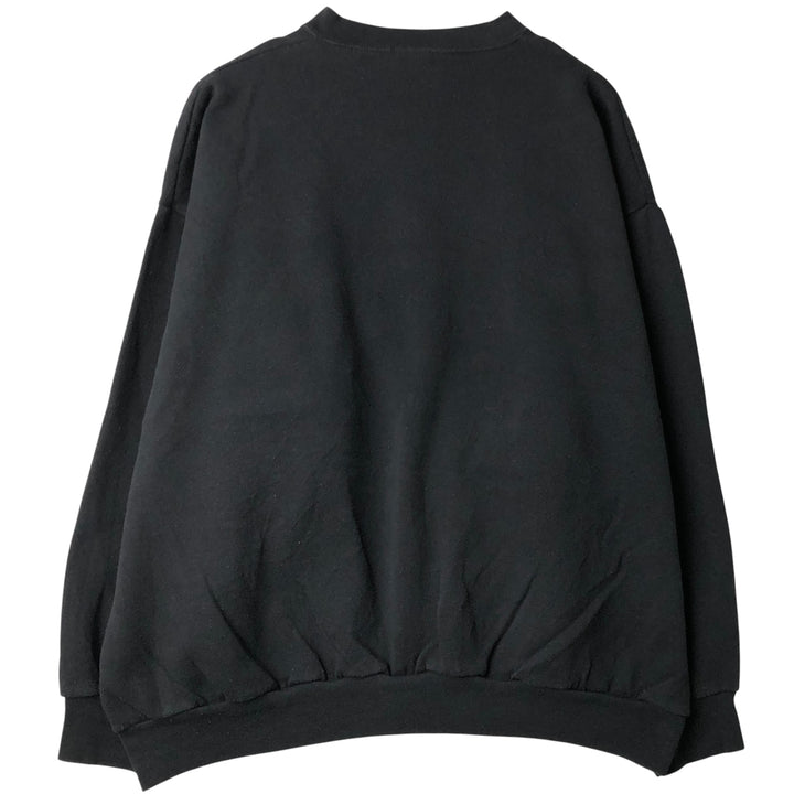 Vintage 90'S Logo Seven LOGO 7 college sweatshirt, made in the USA, men's size XL cotton black type Vintage Second Hand