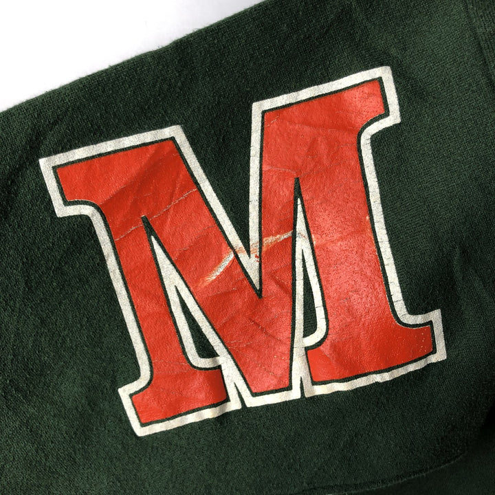 Vintage 90'S Trau and Loevner TNT College Character Sweatshirt, Made in USA, Men's Size XL cotton Green type dark green Vintage Second Hand