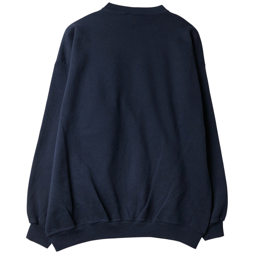 90'S Briar Creek Notre Dame Fighting Irish College Character Sweatshirt cotton navy blue type Vintage Second Hand
