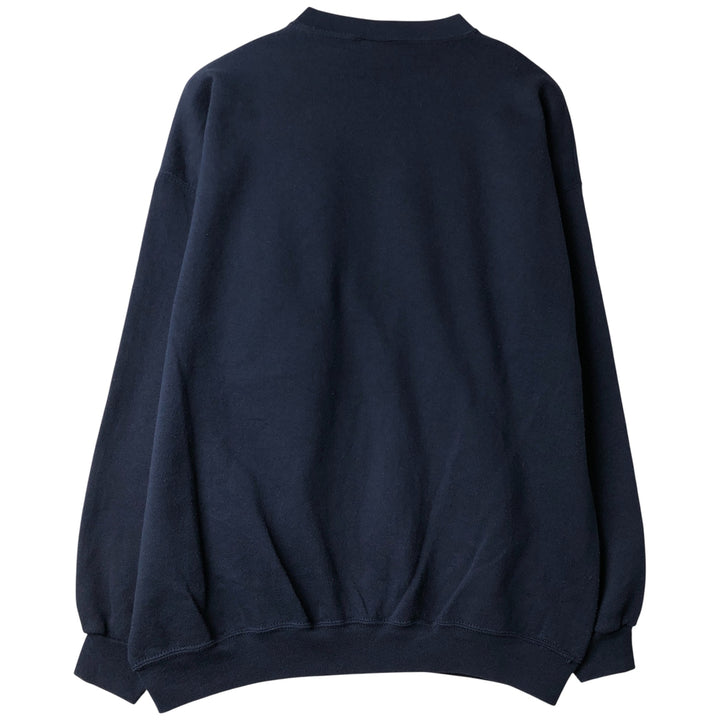 90'S Briar Creek Notre Dame Fighting Irish College Character Sweatshirt cotton navy blue type Vintage Second Hand